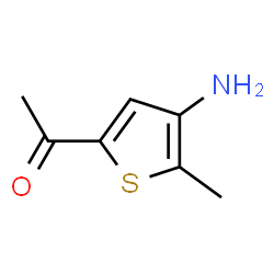 Ethanone, 1-(4-amino-5-methyl-2-thienyl)- (9CI) Structure