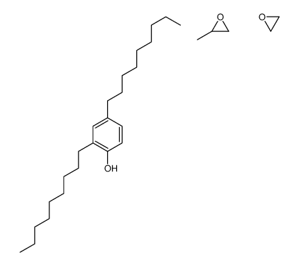 甲基环氧乙烷与环氧乙烷的聚合物单(2,4-二壬基苯基)醚结构式