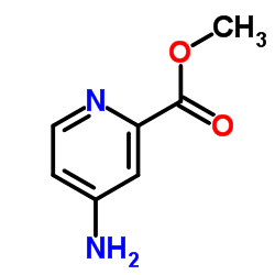 4-氨基吡啶-2-甲酸甲酯结构式