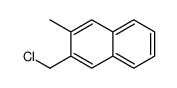 Naphthalene, 2-(chloromethyl)-3-methyl- (9CI) structure