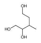 3-methylpentane-1,2,5-triol结构式