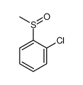 1-CHLORO-2-(METHYLSULFINYL)BENZENE Structure