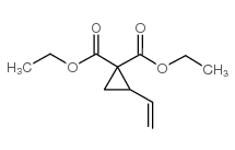2-乙烯基环丙烷-1,1-二羧酸二乙酯结构式