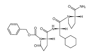 Z-pGlu-Cha-Pro-NH2 Structure