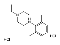 N-(2,6-dimethylphenyl)-N',N'-diethylethane-1,2-diamine,dihydrochloride Structure