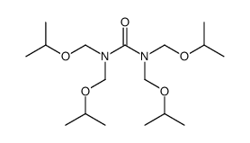 1,1,3,3-tetrakis(propan-2-yloxymethyl)urea结构式