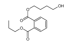 2-O-(4-hydroxybutyl) 1-O-propyl benzene-1,2-dicarboxylate Structure