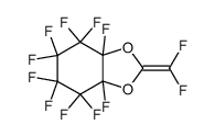 perfluoro-3-methylene-2,4-dioxabicyclo[4.3.0]nonane结构式