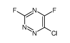 6-chloro-3,5-difluoro-1,2,4-triazine结构式