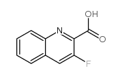 3-Fluoroquinoline-2-carboxylic acid Structure