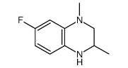 Quinoxaline, 7-fluoro-1,2,3,4-tetrahydro-1,3-dimethyl- (9CI)结构式
