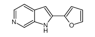 2-FURAN-2-YL-1H-PYRROLO[2,3-C]PYRIDINE Structure