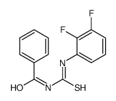 N-[(2,3-Difluorophenyl)carbamothioyl]benzamide结构式