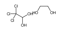ethane-1,2-diol,2,2,2-trichloroethane-1,1-diol Structure