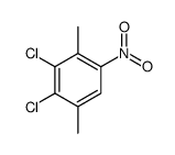 2,3-dichloro-1,4-dimethyl-5-nitrobenzene Structure