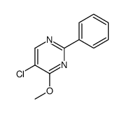 5-chloro-4-methoxy-2-phenylpyrimidine Structure
