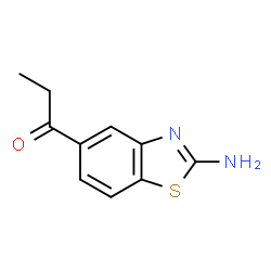 1-Propanone,1-(2-amino-5-benzothiazolyl)-(9CI)结构式