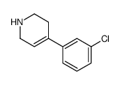 4-(3-氯苯基)-1,2,3,6-四氢吡啶结构式