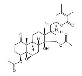 physapubenolide monoacetate Structure