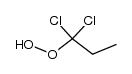 1,1-Dichlorpropylhydroperoxid结构式