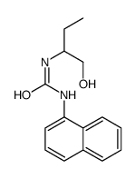 1-(1-hydroxybutan-2-yl)-3-naphthalen-1-ylurea结构式