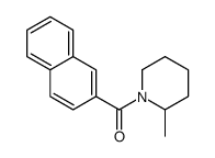 (2-methylpiperidin-1-yl)-naphthalen-2-ylmethanone Structure