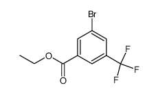 3-bromo-5-trifluoromethyl-benzoic acid ethyl ester Structure