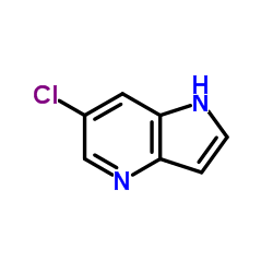 6-氯-1H-吡咯[3,2-B]并吡啶结构式