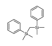 [dimethyl(phenyl)silyl]methyl-dimethyl-phenylsilane结构式