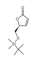 (5S)-(5-tert-Butyldimethylsiloxymethyl)furan-2(5H)-one结构式