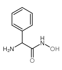 2-氨基-N-羟基-2-苯乙酰胺结构式