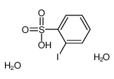 2-Iodobenzenesulfonic Acid Dihydrate Structure