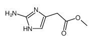 methyl 2-aminoimidazole-4(5)-acetate Structure