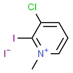 3-Chloro-2-iodo-1-methylpyridinium iodide Structure