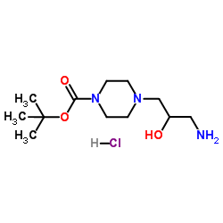 1-氨基-3-N-(4'-Boc-哌嗪基)-2-丙醇盐酸盐图片