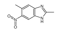 1H-Benzimidazole,2,5-dimethyl-6-nitro-(9CI)结构式