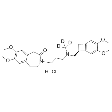 Ivabradine D3 Hydrochloride结构式