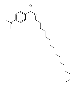 hexadecyl 4-(dimethylamino)benzoate Structure