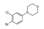 4-(4-bromo-3-chlorophenyl)morpholine Structure