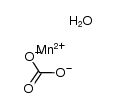 manganese(II) carbonate monohydrate结构式