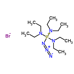 Azidotris(diethylamino)phosphonium bromide structure