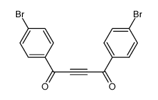 1,4-bis-(4-bromo-phenyl)-but-2-yne-1,4-dione Structure