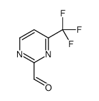 4-(trifluoromethyl)pyrimidine-2-carbaldehyde结构式