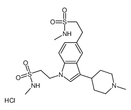 N'-(2-甲基氨磺酰基乙基)盐酸那曲普坦结构式