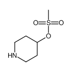 4-甲烷磺酰氧基哌啶结构式