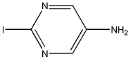2-碘嘧啶-5-胺结构式