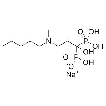 Ibandronate sodium structure