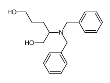 (S)-2-(N,N-dibenzylamino)-1,5-pentanediol结构式