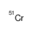chromium-51 Structure