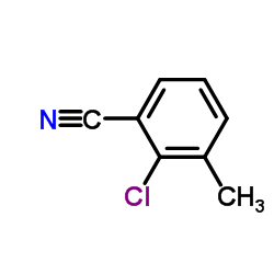 2-氯-3-甲基苯甲腈结构式